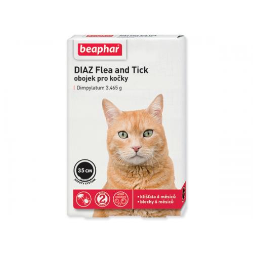BEAPHAR Diaz Obojek antiparazitní adult 35 cm