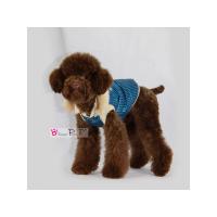 Vesta pro psy Classic Check Pretty Pet - modrá