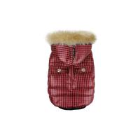 Vesta pro psy Classic Check Pretty Pet - červená