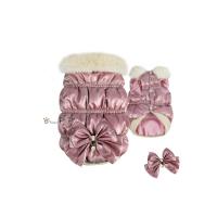 Vesta pro psy Pretty Pet Diamond Bow - růžová