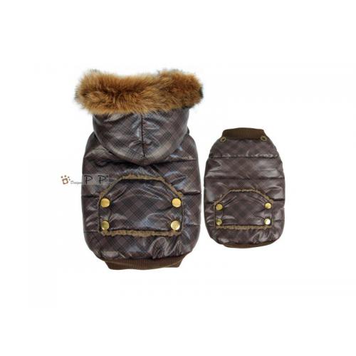 Vesta pro psy Pretty Pet Big Poeck - hnědá