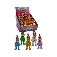 Hračka latex malé kuře s puntíky