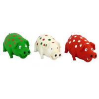 Hračka latex prasátka s barevnými puntíky