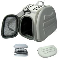 Psí taška Deluxe Pet Home světle šedá