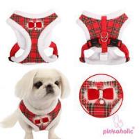 Pinkaholic Checkered Snugfit kšíry červená