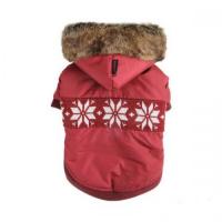Puppia zimní bunda pro psy Wonderland vínová