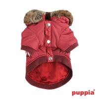 Puppia zimní bunda pro psy Wonderland vínová