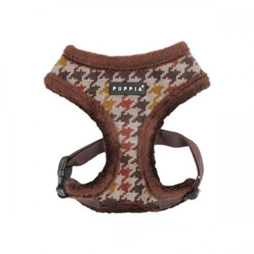 Puppia Tessel Harness A kšíry hnědá