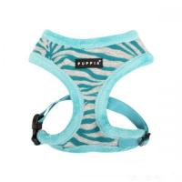 Puppia Modern Zebra Harness A kšíry modrá - XL