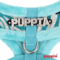 Puppia Modern Zebra Harness A kšíry modrá - XL
