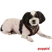 Puppia Modern Zebra Harness A kšíry hnědá