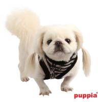 Puppia Modern Zebra Harness A kšíry černá