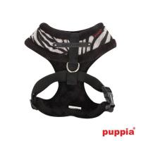 Puppia Modern Zebra Harness A kšíry černá