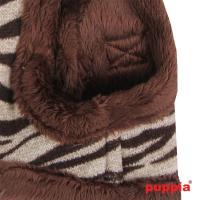 Puppia Modern Zebra Harness B kšíry hnědá