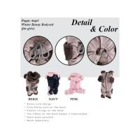 Puppy Angel kombinéza Winter Bunny Bodysuit růžová
