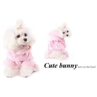 Puppy Angel kombinéza Winter Bunny Bodysuit růžová