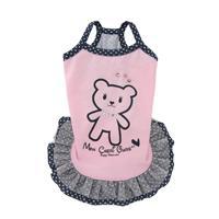 Puppy Angel šaty Bear Dolly Dress růžové