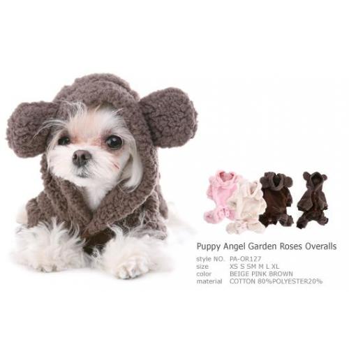 Puppy Angel kombinéza Garden Roses Overalls hnědá