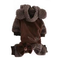 Puppy Angel kombinéza Garden Roses Overalls hnědá