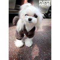 Puppy Angel kombinéza Garden Roses Overalls hnědá