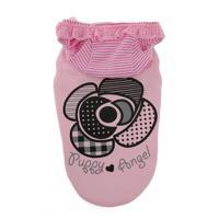 Puppy Angel Tričko s kapucí Big Rose Hoodie růžové