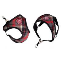 Puppy Angel Checky Fasteny kšíry - červené