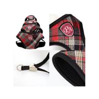 Puppy Angel Checky Fasteny kšíry - červené