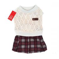 Puppia svetr se sukní Regalia - bílá