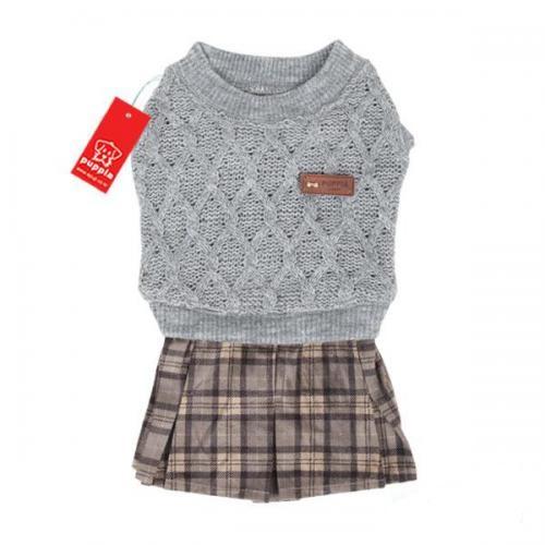 Puppia svetr se sukní  Regalia - šedá