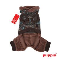 Puppia kombinéza Mushy - hnědá