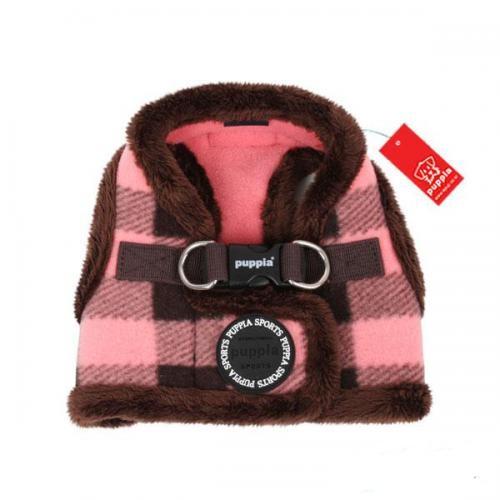 Puppia kšíry Waffle Harness B - hnědá