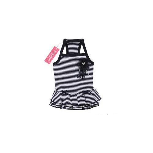 Pinkaholic Cheerleader Šaty námořnické modré