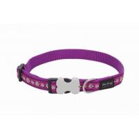 Red Dingo Obojek střední - Daisy Chain Purple