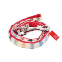 Puppia vodítko Watercolor lead - červená