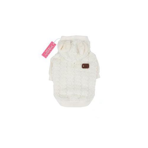 Pinkaholic Bucatini mikina bílá