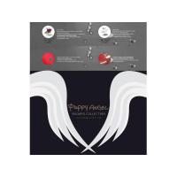 Puppy Angel Angione kšíry - červená