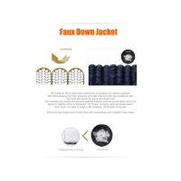 Puppy Angel bunda Luxury FDJ Padded Vest - tmavá námořnická modrá