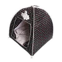 Puppy Angel ZANE Doggy Tent dotty print pelíšek - tmavá námořnická modrá