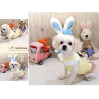 Dog Pose Lulu Lala Round tričko žlutá