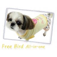 Dog Pose Free Bird overal žlutá