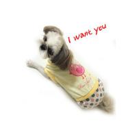 Dog Pose Free Bird overal žlutá