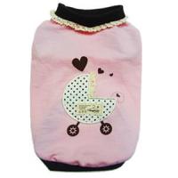 Dog Pose Dotty Stroller tričko růžová