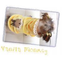 Dog Pose Vanila Monkey mikina žlutá