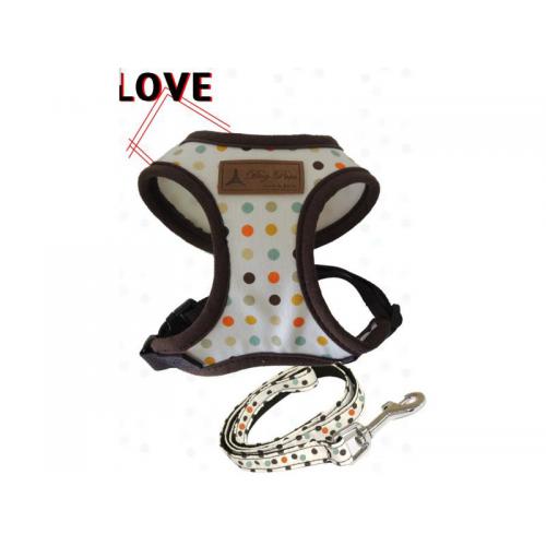 Dog Pose Bling Bling Harness kšíry bílá