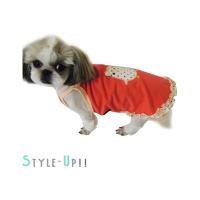 Dog Pose Fly tričko scarlet