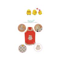 Dog Pose Fly tričko scarlet