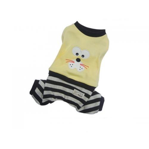 Dog Pose Bruno overal žlutá