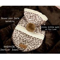 Dog Pose Special Heart Padding Jumper bunda hnědá