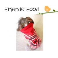 Dog Pose Friends Hood mikina oranžová