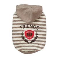 Dog Pose Friends Hood mikina šedá